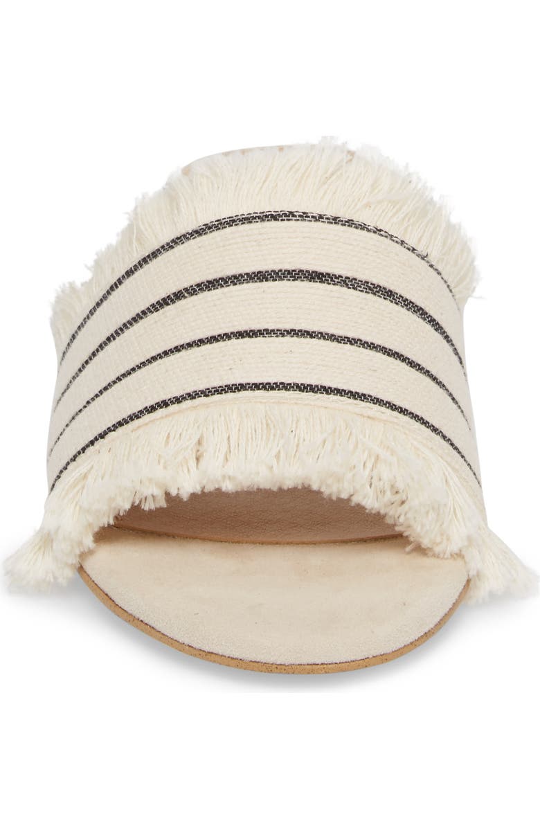 Splendid Baldwyn Fringe Slide Sandal, Alternate, color,