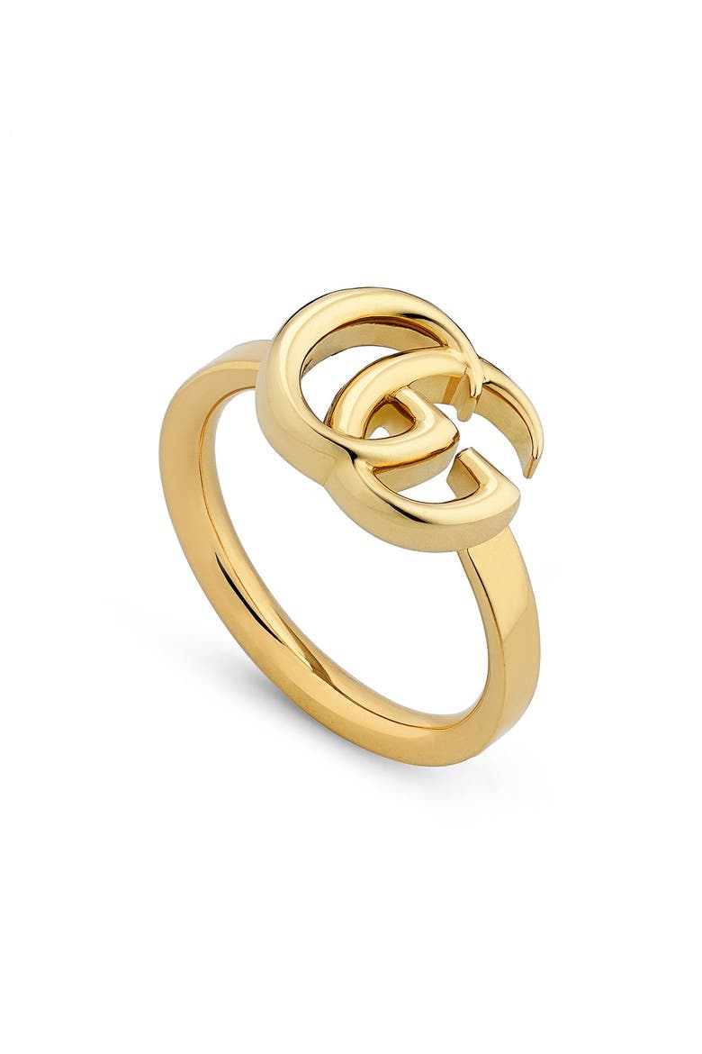 GG Running 18k Gold Ring, Main, color, GOLD