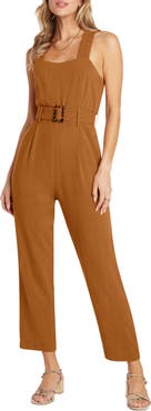 matty m. Johnson Ankle Jumpsuit