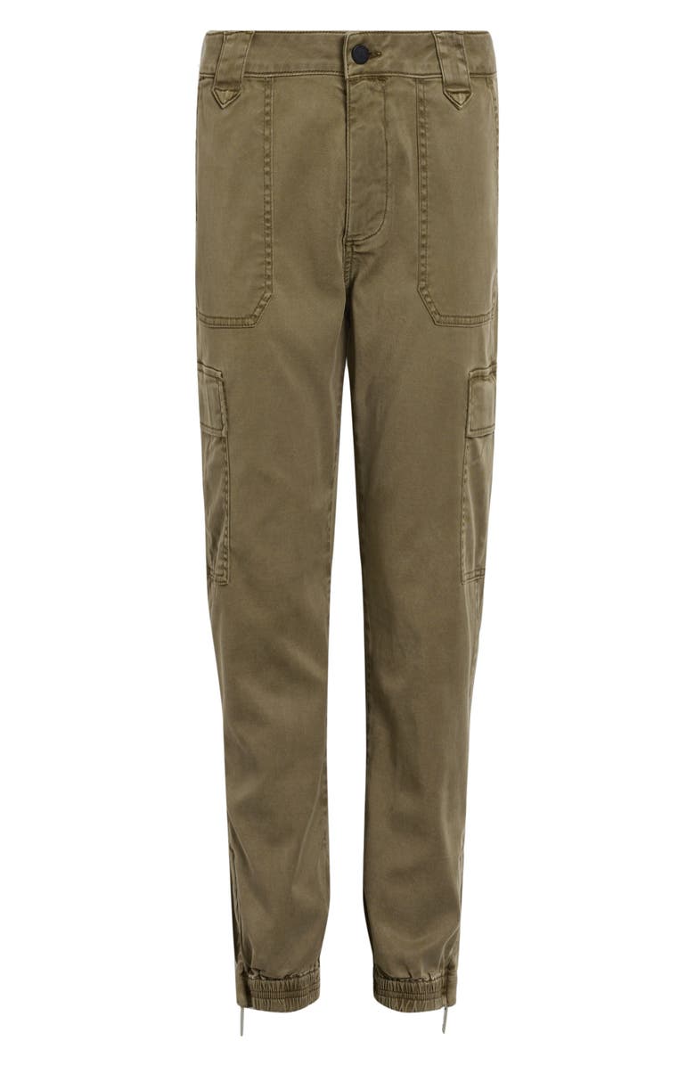 AllSaints Nola Slim Fit Cargo Pants, Alternate, color, Dark Khaki Green