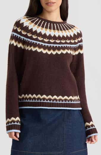 Fair Isle Crewneck Sweater