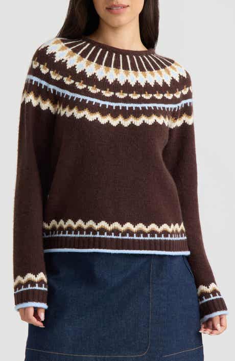 Fair Isle Crewneck Sweater