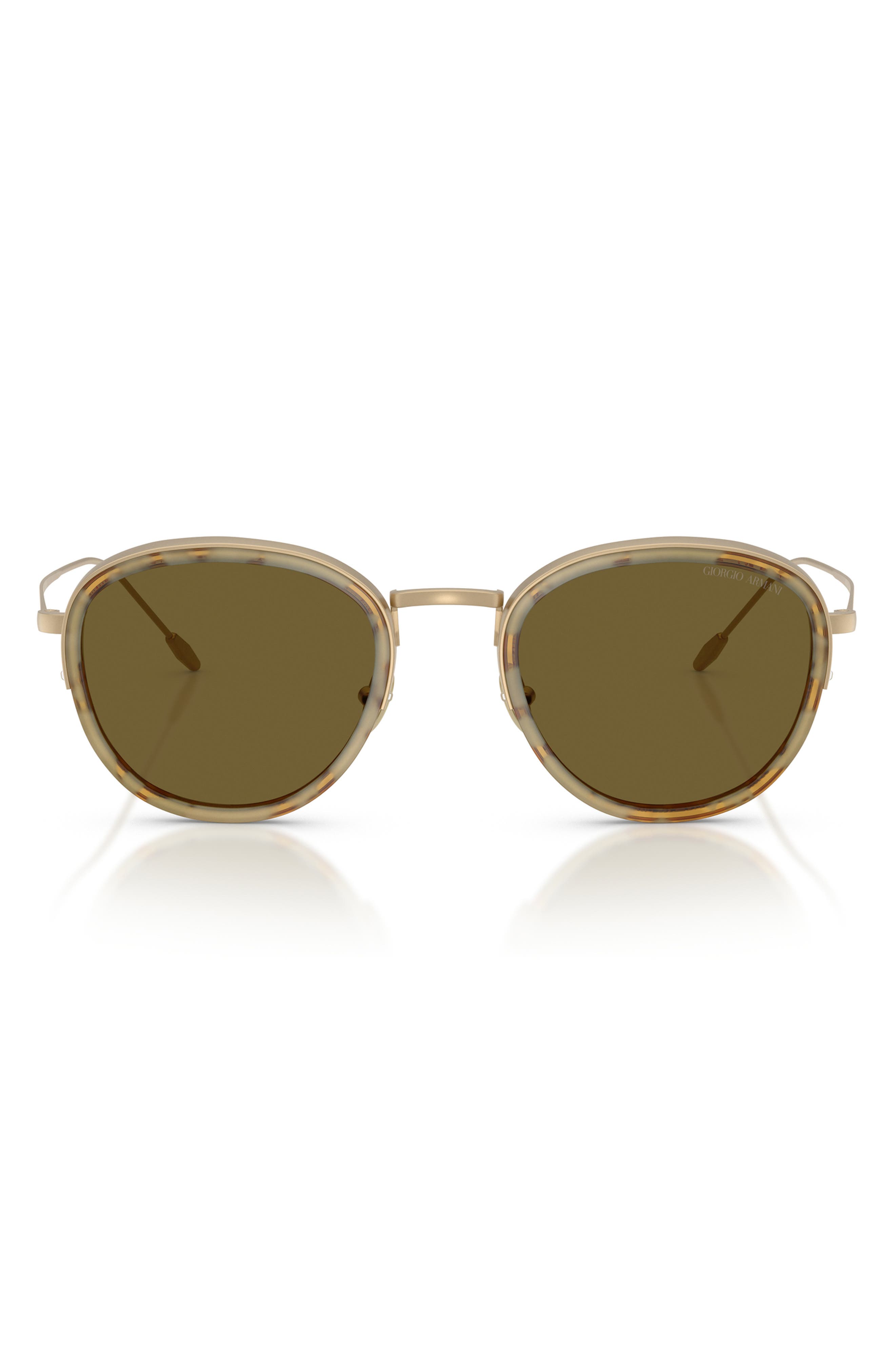 selected MATTE PALE GOLD / DARK BROWN