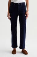 AG Brinley Mid Rise Straight Leg Corduroy Jeans