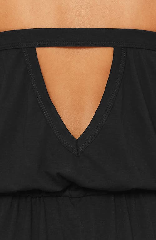 Becca Beach Date Strapless Cover-up Romper