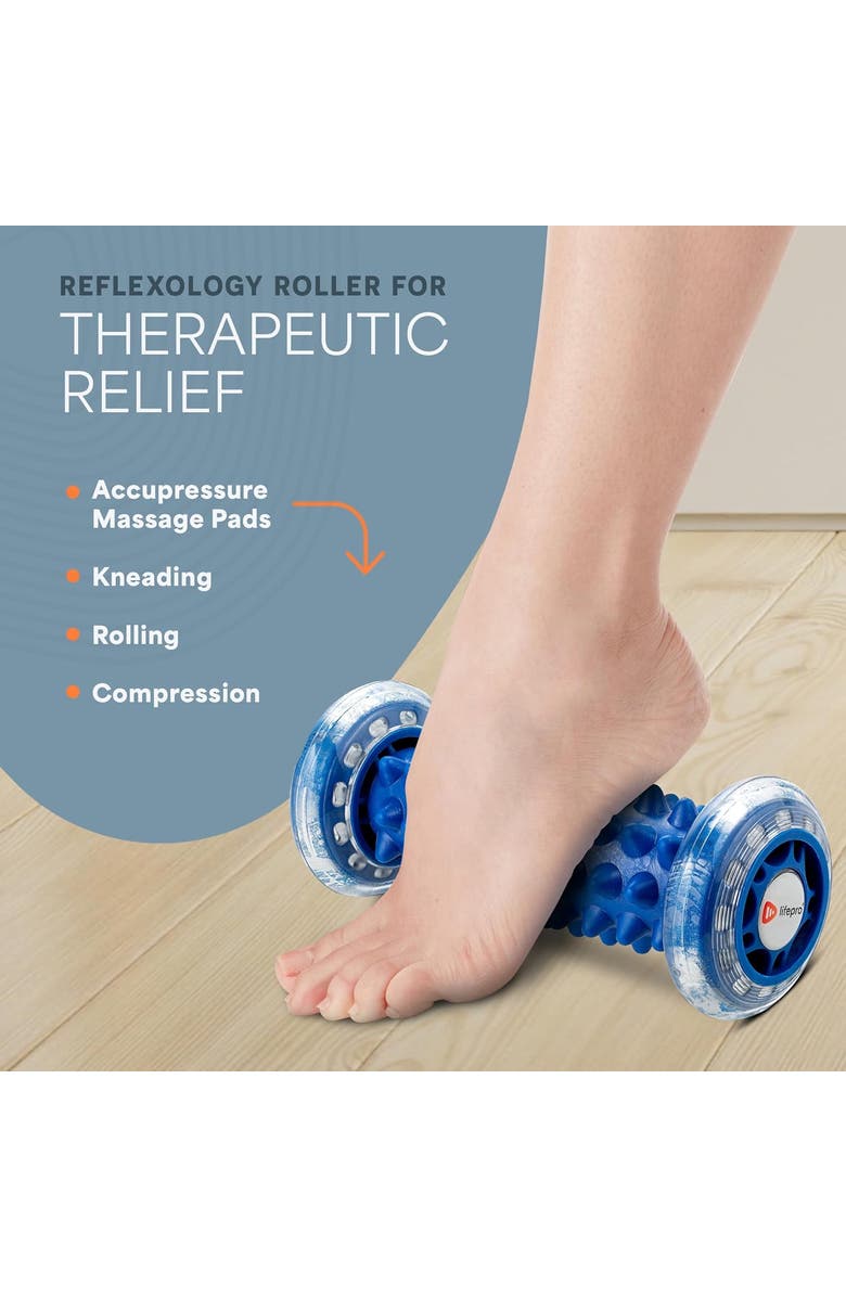 Lifepro Shiatsu Foot Massagers with Heat Deep Kneading Foot Massager & Calf Therapy with Remote, Alternate, color, Black