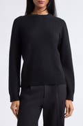 ST. JOHN Classic Cashmere Crewneck Sweater