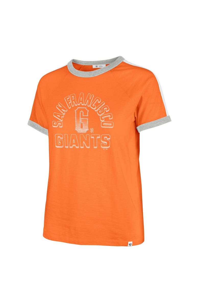 '47 Women's '47 Orange San Francisco Giants City Connect Sweet Heat Peyton T-Shirt, Alternate, color,