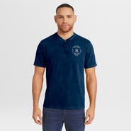 Darius Rucker Collection by Fanatics Men's Darius Rucker Collection by Fanatics  Navy New York Yankees Washed Henley Shirt