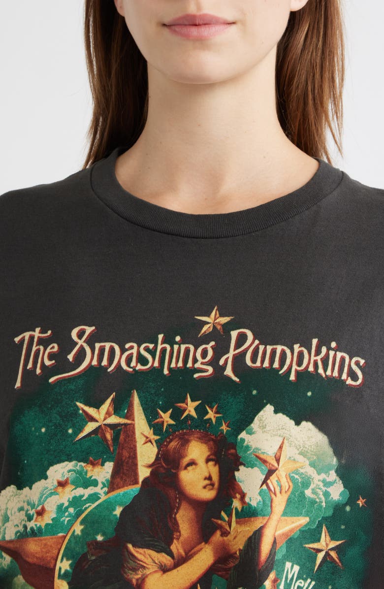 Merch Traffic Smashing Pumpkins Graphic T-Shirt, Alternate, color, Black