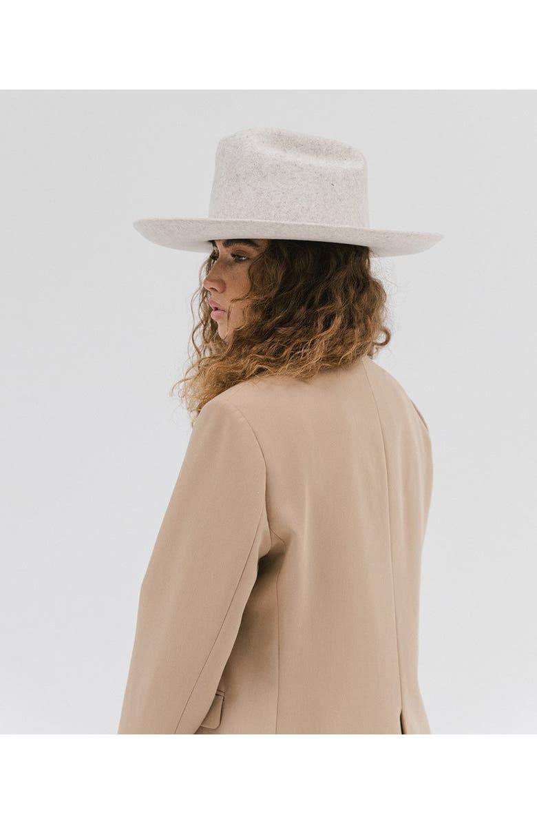 Gigi Pip Ezra Western Hat, Alternate, color, Mixed Grey