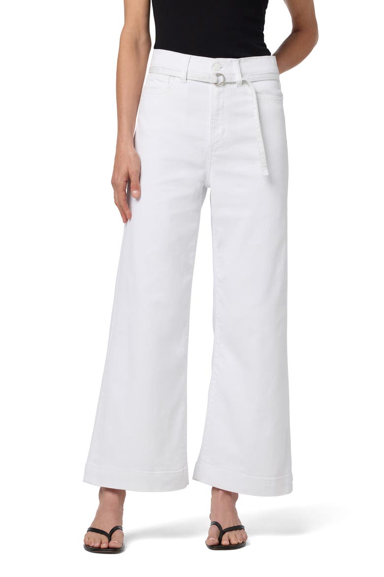 Ankle Crop Wide Leg Pants, Main, color, WHITE