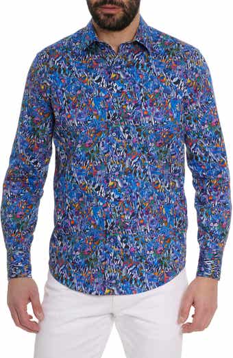 Robert Graham Abstract Print Long Sleeve Shirt
