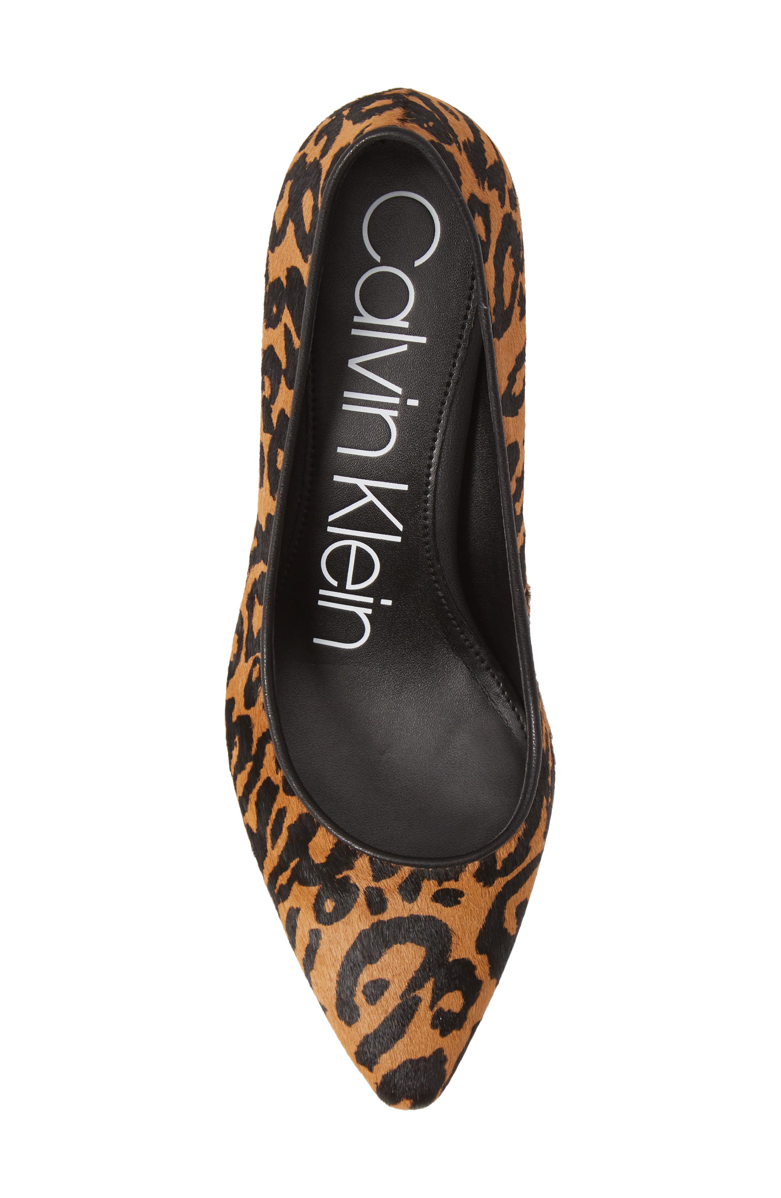 Nita Pointy Toe Genuine Calf Hair Pump, Alternate, color, ANIMAL PRINT CALF HAIR
