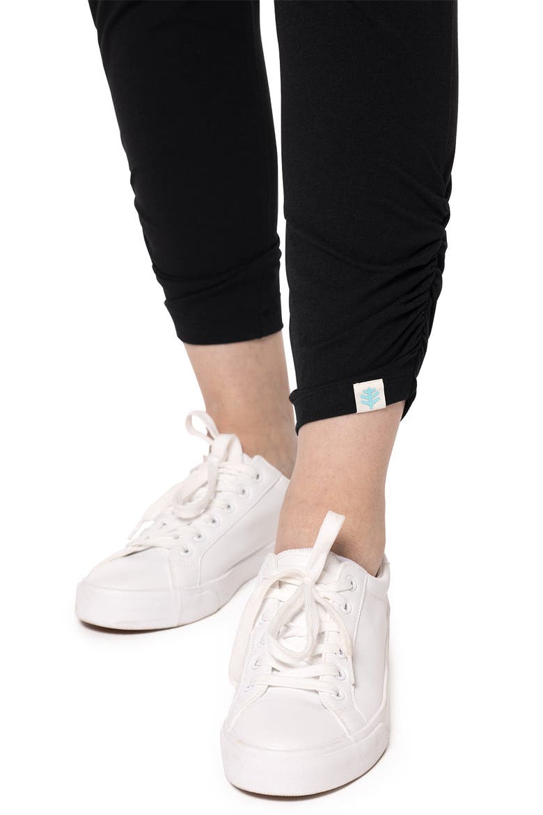 Women's Cafe Ruche Pants, UPF 50+ Sun Protection, Alternate, color, Black