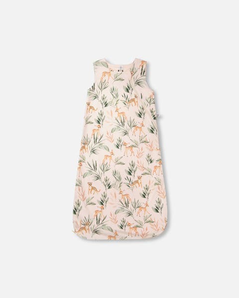 Organic Cotton Jersey Muslin Deer Printed Sleep Sack (Baby)