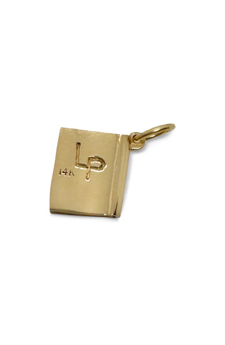 Leslie Paige Cookbook Charm, Alternate, color, Gold