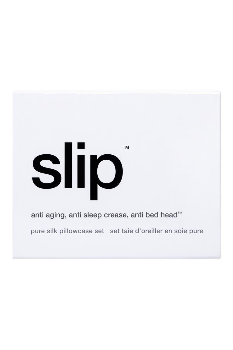 Set of 2 Silk Queen Pillowcases (Nordstrom Exclusive) $230 Value, Alternate, color, WHITE