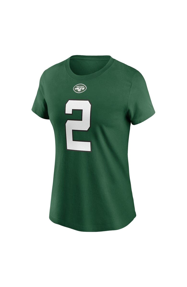 Nike Women's Nike Zach Wilson Green New York Jets Player Name & Number T-Shirt, Alternate, color, 