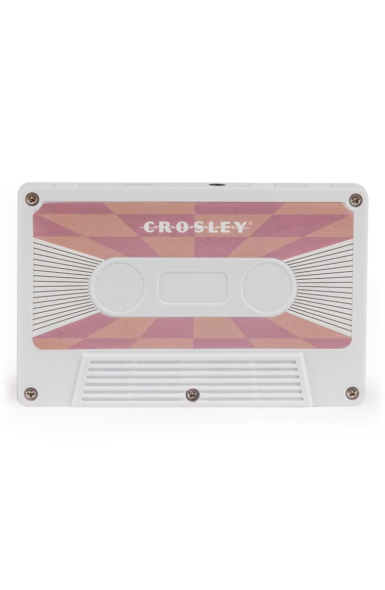 Crosley Radio Cassette Tape Portable Bluetooth<sup>®</sup> Speaker, Alternate, color, Pink Checkered White