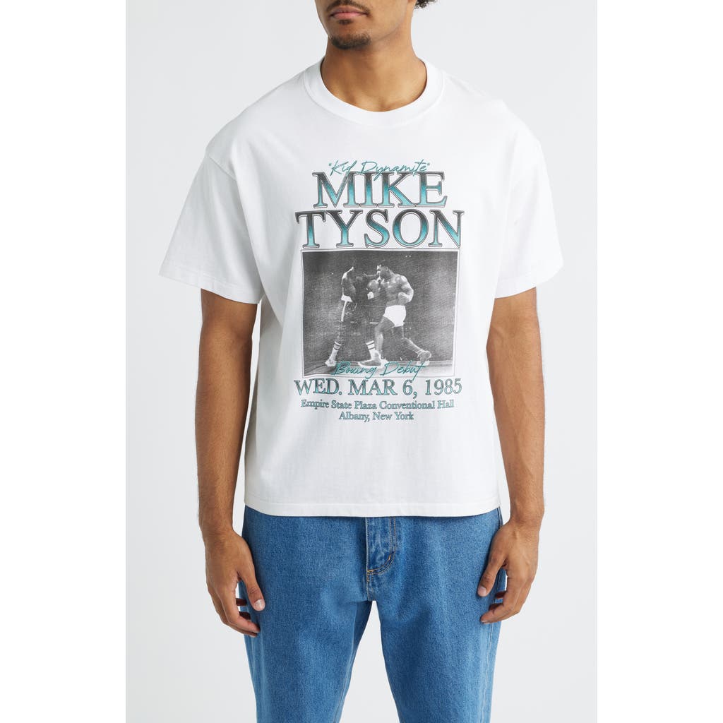 ID Supply Co Mike Tyson Headlines Graphic T-Shirt in White  product