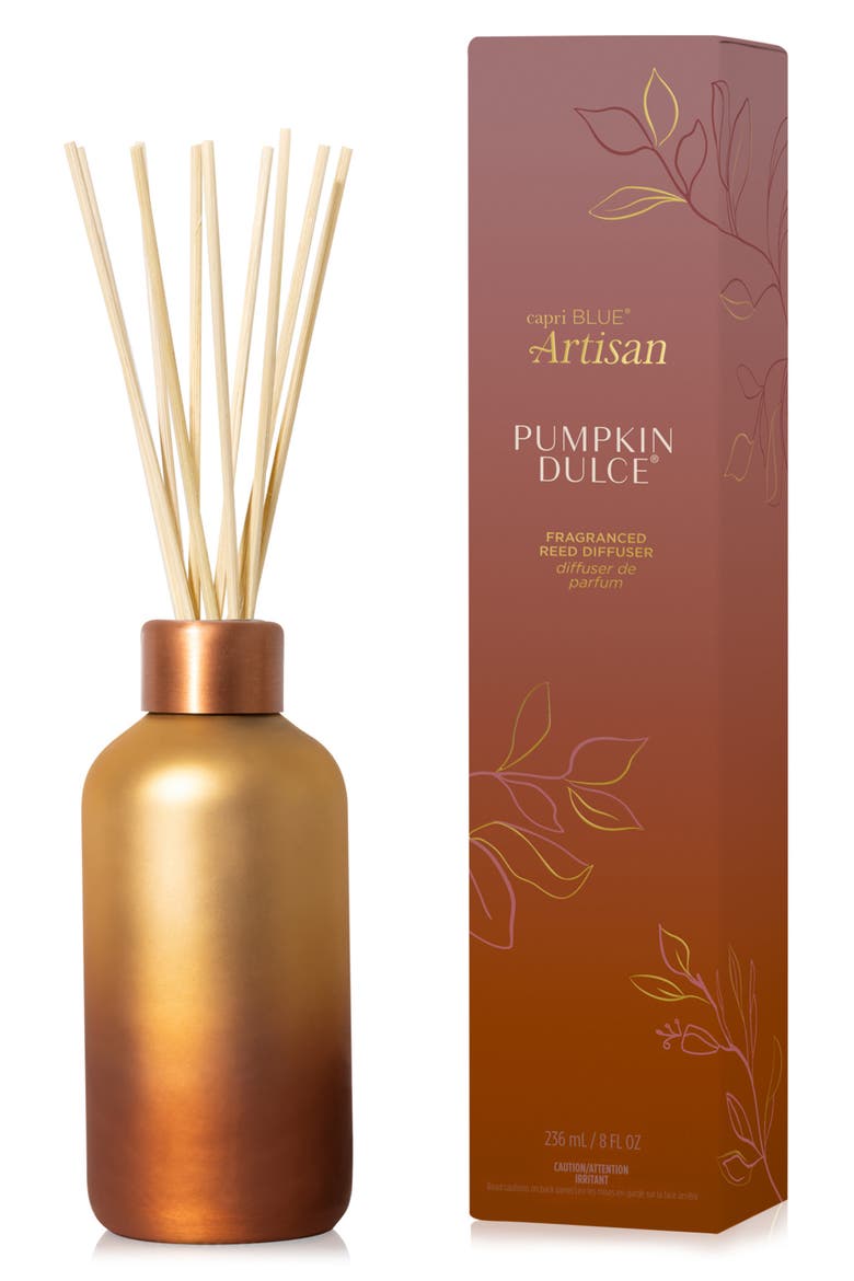 TUSCAN RADIANCE REED DIFFUSER, Main, color, ORANGE/ GOLD