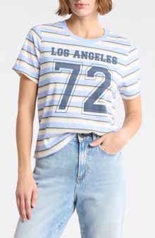 72 Striped Graphic T-Shirt