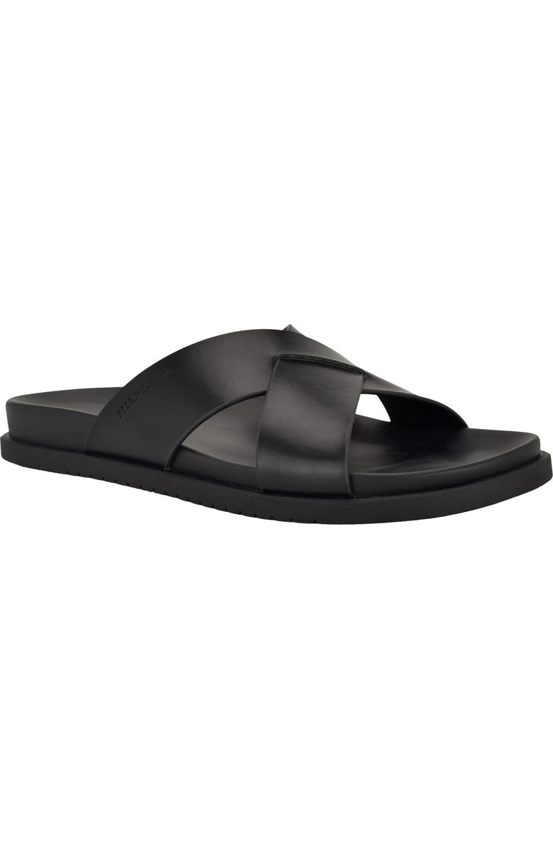 Tommy Hilfiger Blick Slide Sandal, Main, color, Black