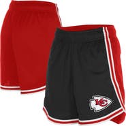 New Era Women's New Era Black/Red Kansas City Chiefs Sport Classics Mesh Shorts