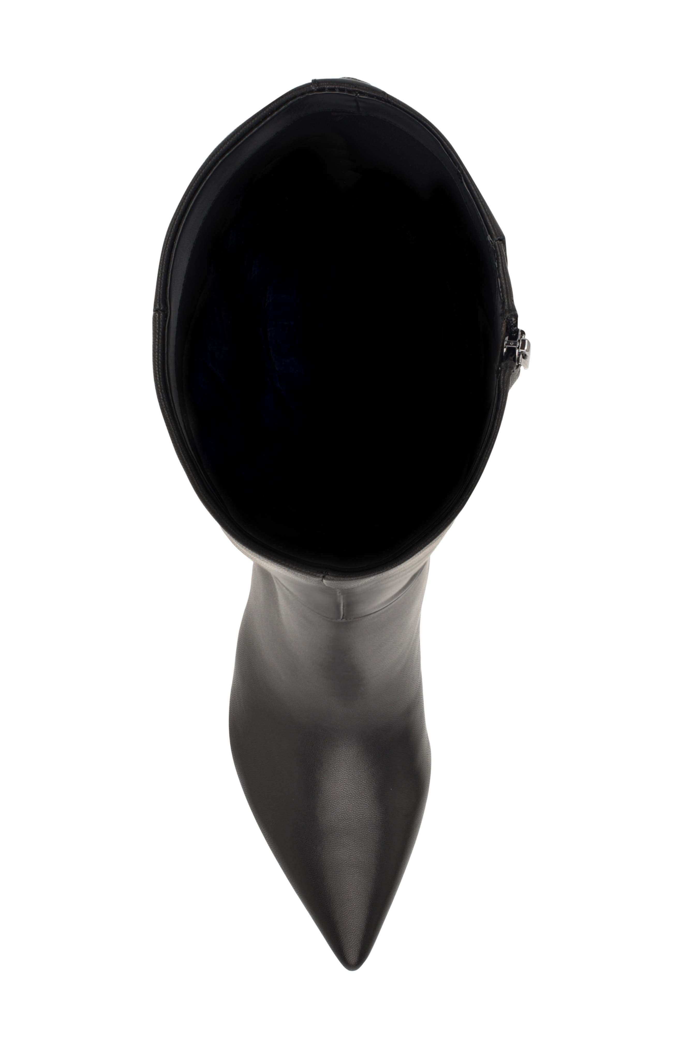 Nine West Kimdee 9x9 Pointed Toe Knee High Boot, Alternate, color, Black 001