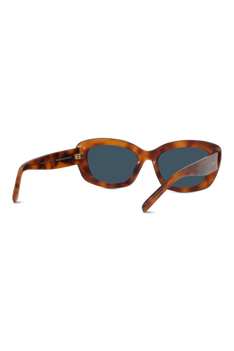 GV Day 54mm Geometric Sunglasses, Alternate, color, BLONDE HAVANA / BLUE