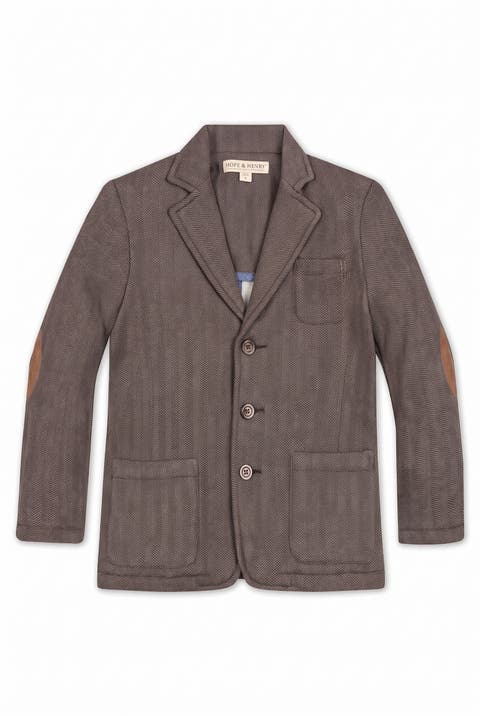 Kids' Fleece Suit Blazer Made with Organic Cotton