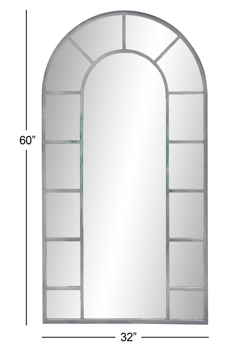 SONOMA SAGE HOME Black Metal Window Pane Inspired Wall Mirror, Alternate, color, 