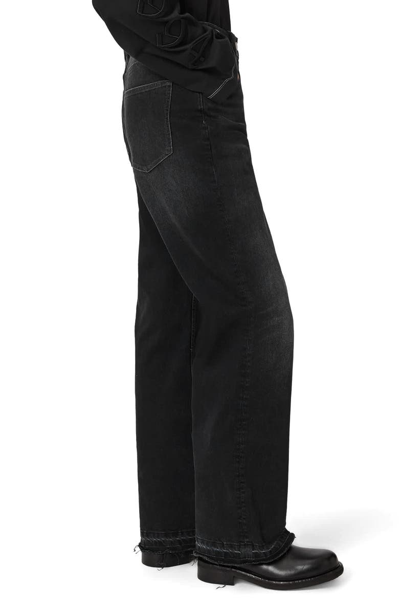 AllSaints Fable Bootcut Jeans, Alternate, color, Washed Black