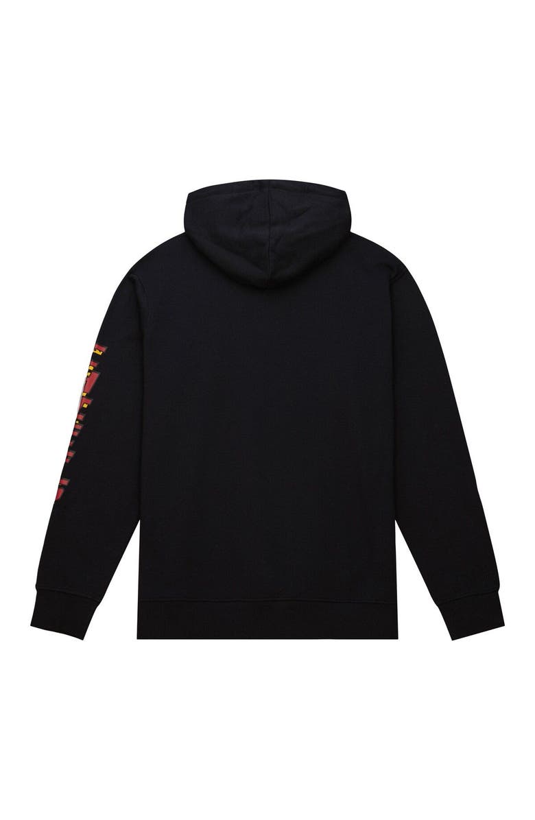 Mitchell & Ness Men's Mitchell & Ness Black Kansas City Chiefs Gridiron Classics Big Face 7.0 Pullover Hoodie, Alternate, color, Black