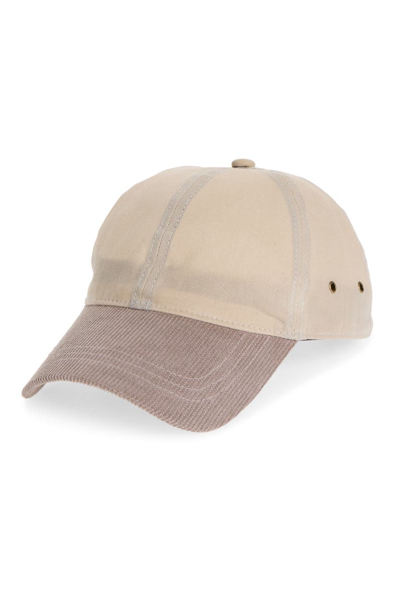 The Lived-In Adjustable Baseball Cap, Main, color, GREY