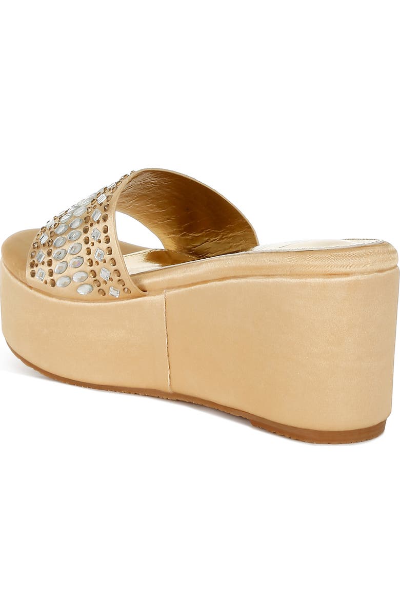 LONDON RAG Batanga Platform Wedge Sandal, Alternate, color, Gold