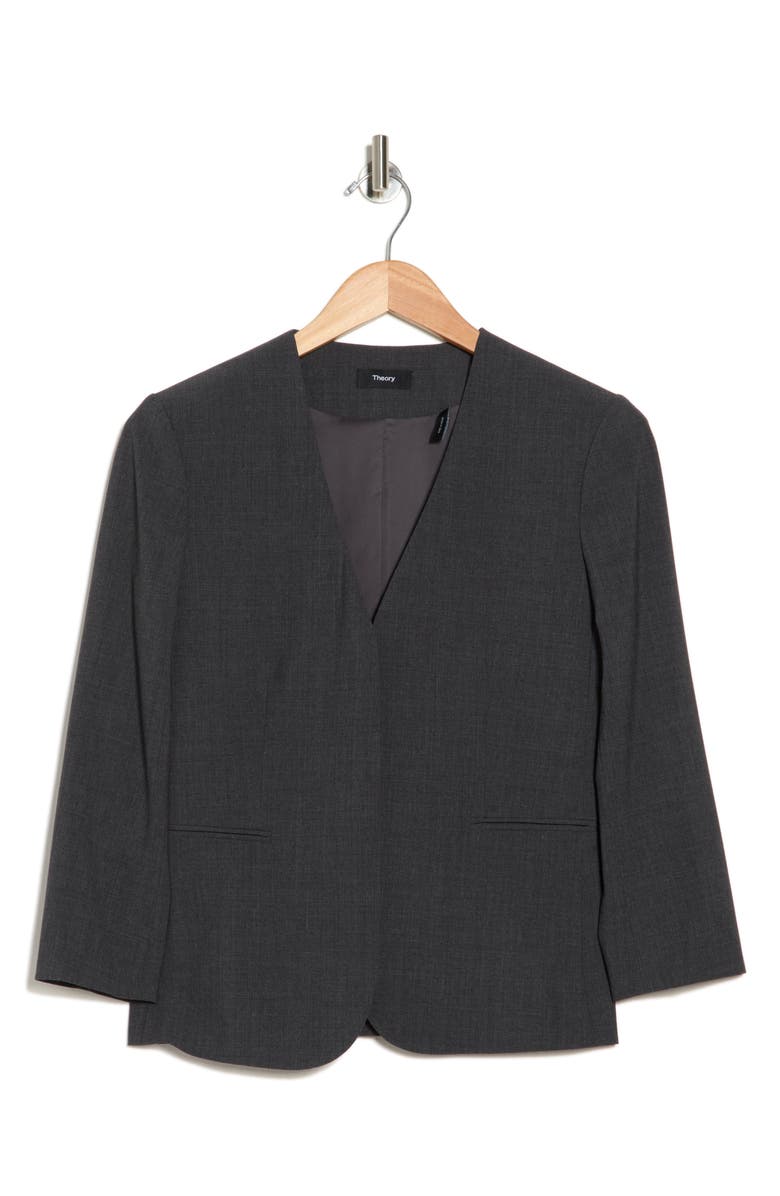 Theory Lindrayia B Good Wool Suit Jacket, Alternate, color, 