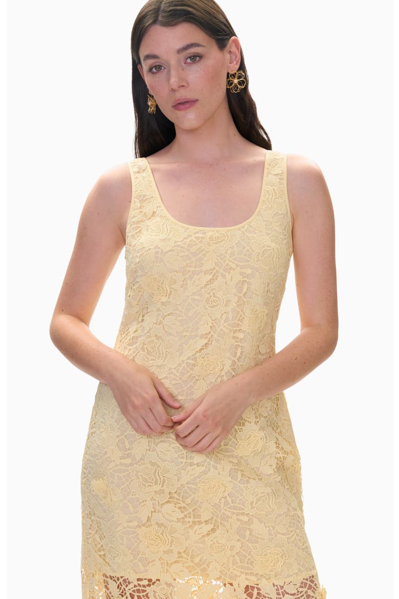 Penelope Maxi Dress, Alternate, color, Limoncello