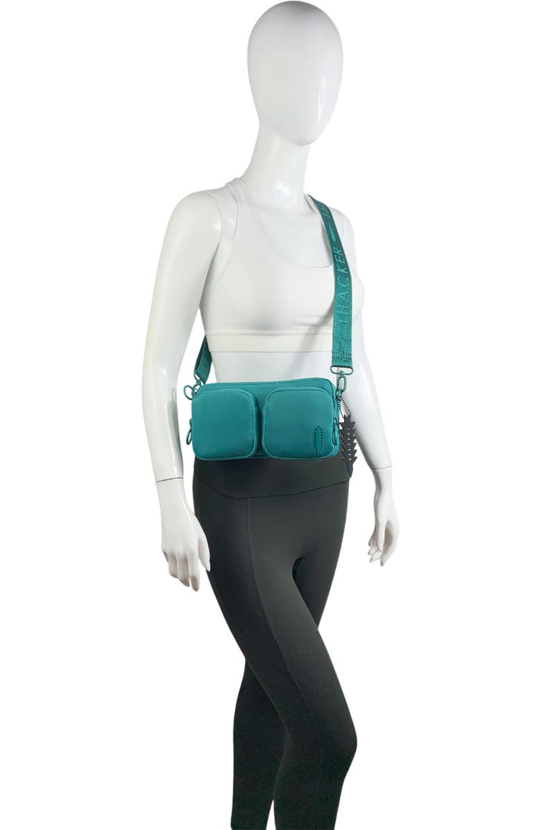 Thacker Lio Neoprene Crossbody Bag, Alternate, color, Teal