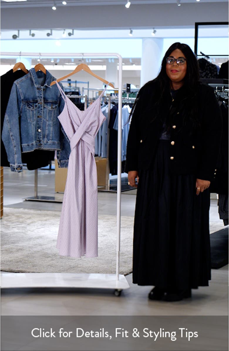 Nozha Sleeveless Midi Dress, sales video thumbnail