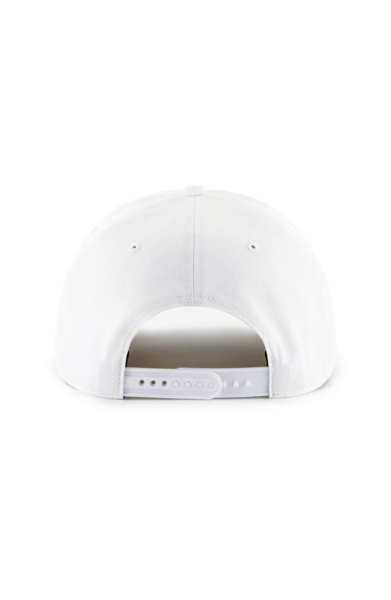 '47 Men's '47 White Detroit Lions Script Rope Hitch Adjustable Hat, Alternate, color, 