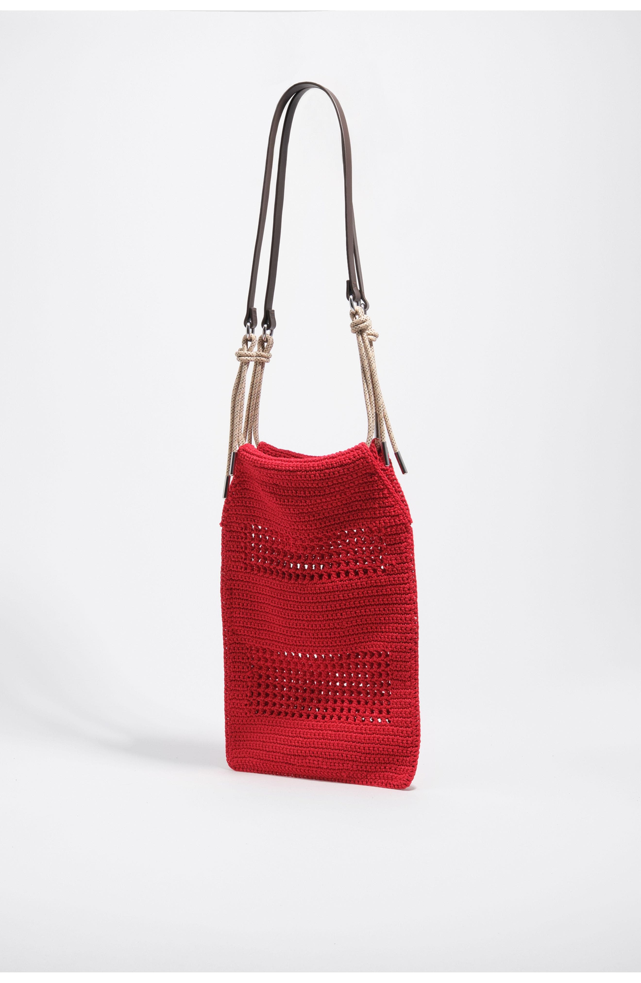 Bimba y Lola Market Bag, Alternate, color, Red