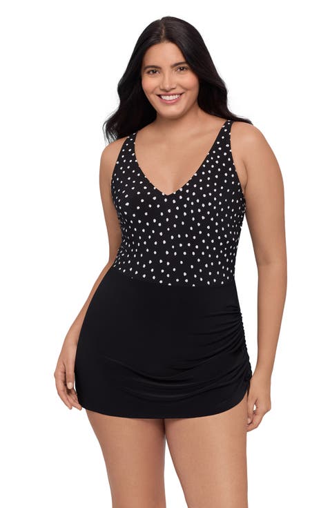Julie Adjustable Skirt Control Swim Dress