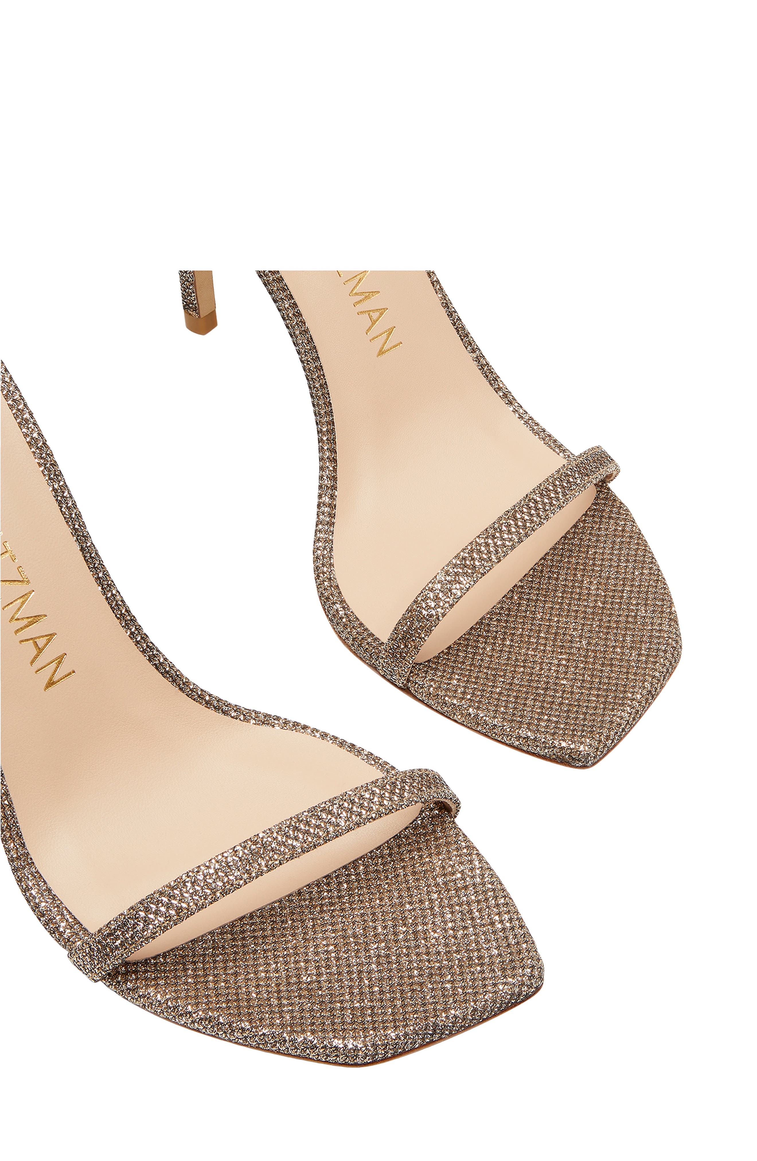 Nudistcurve Ankle Strap Sandal, Alternate, color, ADOBE