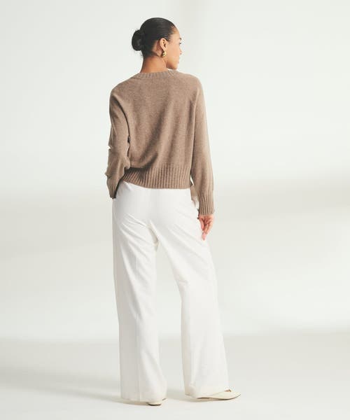 Naadam Signature Cashmere Raglan Crewneck Sweater