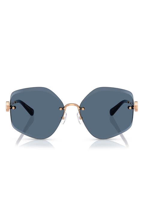 58mm Irregular Sunglasses