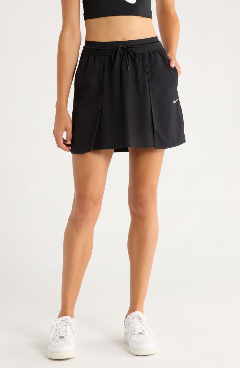 Nike Sportswear Cargo Skirt, Main, color, Black/ Sail