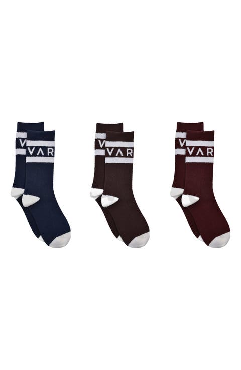 Spencer 3-Pack Crew Socks