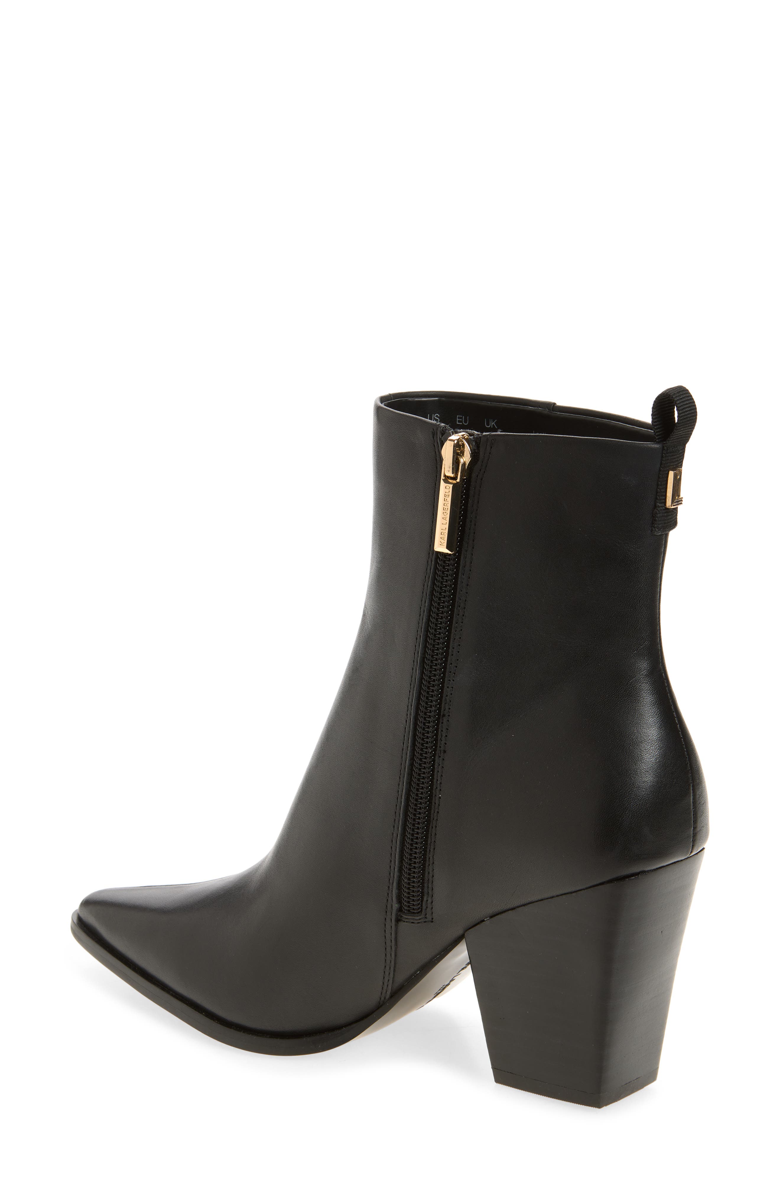 Keslyn Bootie, Alternate, color, BLACK